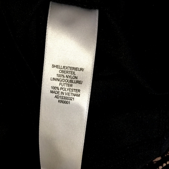 Adrianna Papell Black Lace with Black Lining - Picture 3 of 7